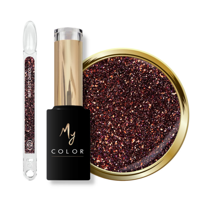 Tips, flacon et pastille du My Color Reflect Disco