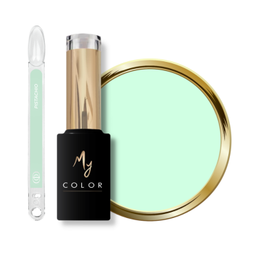 Tips, flacon et pastille du My Color Pistachio