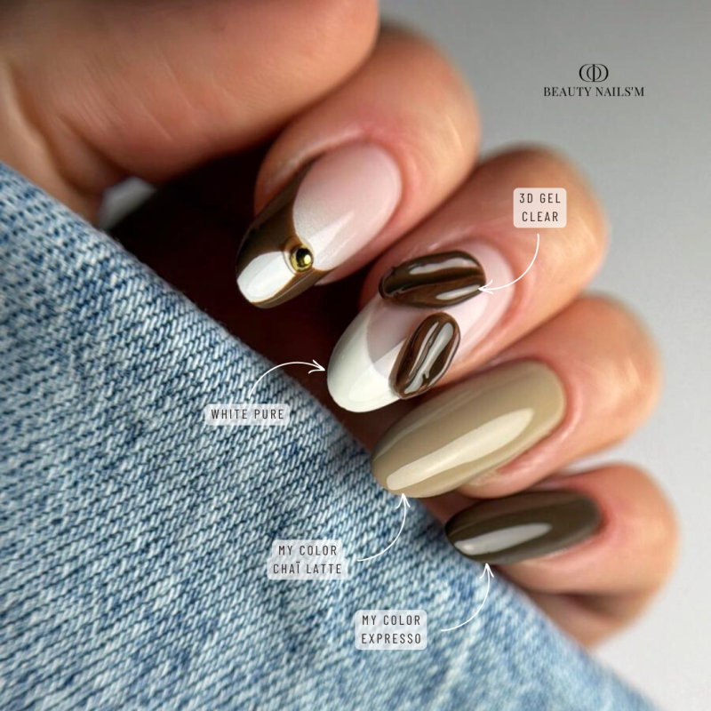 Pose en amandes avec le My Color Expresso