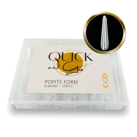 Boîte des Quick & Go Popits Form Almond