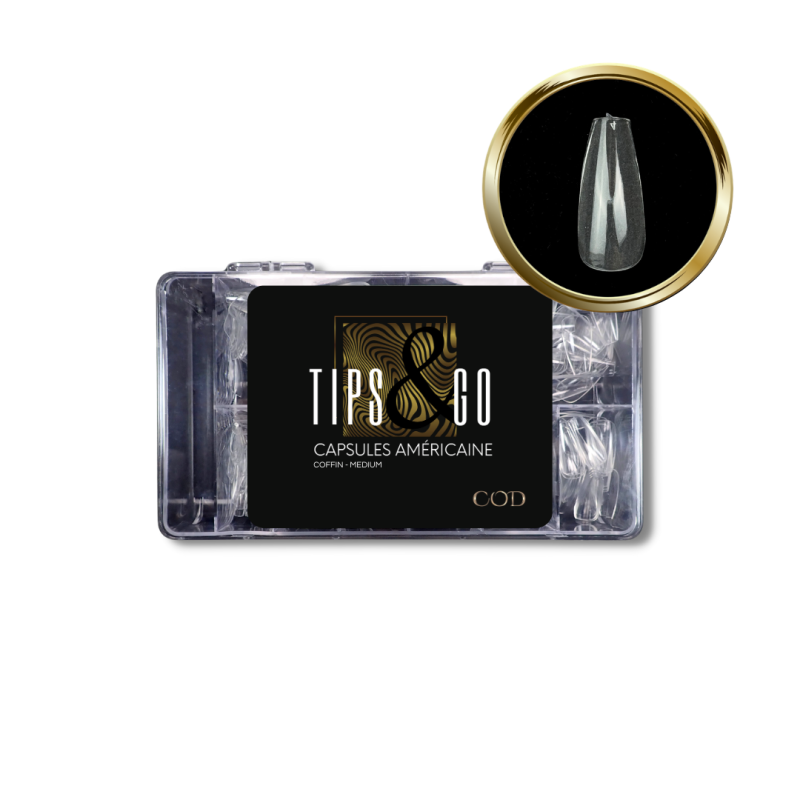Plan large de la boite fermé de Tips & Go Coffin Medium