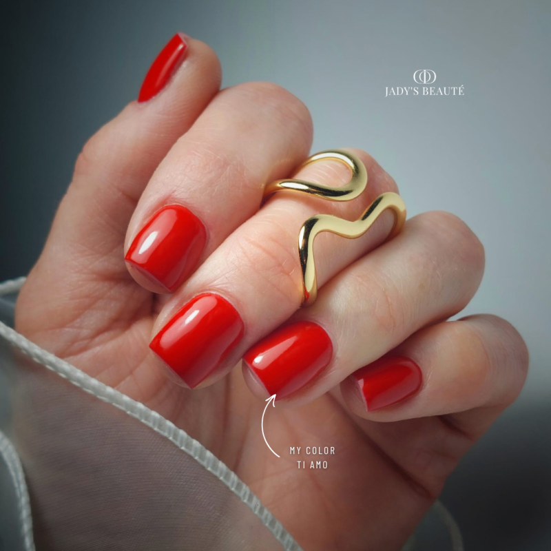 Pose carrée courte avec le My Color Ti Amo