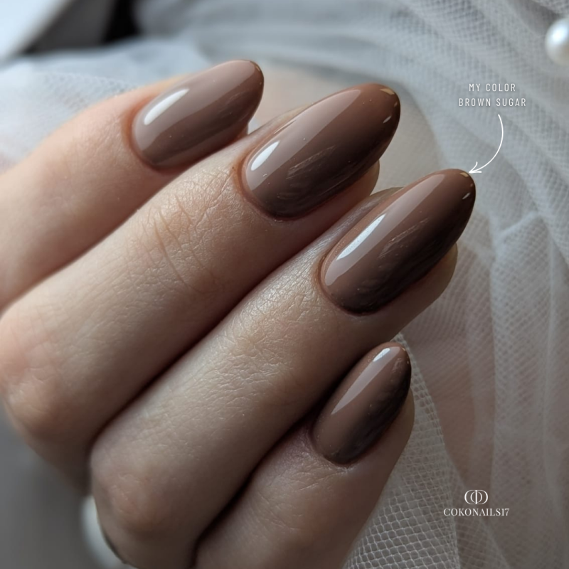 Pose en amandes avec le My Color Brown Sugar