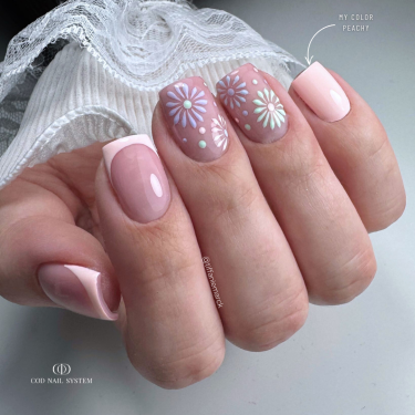 Pose carrée avec le My Color Peachy