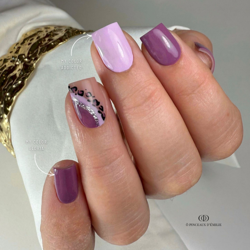 Pose carrée avec le My Color Addicted