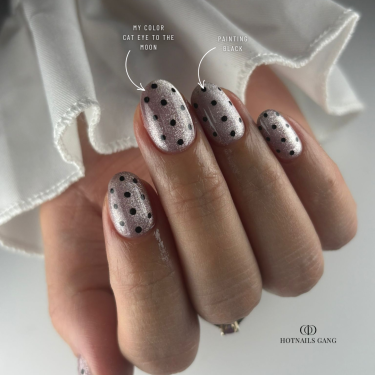 Pose ovale avec le My Color Cat Eye To The Moon