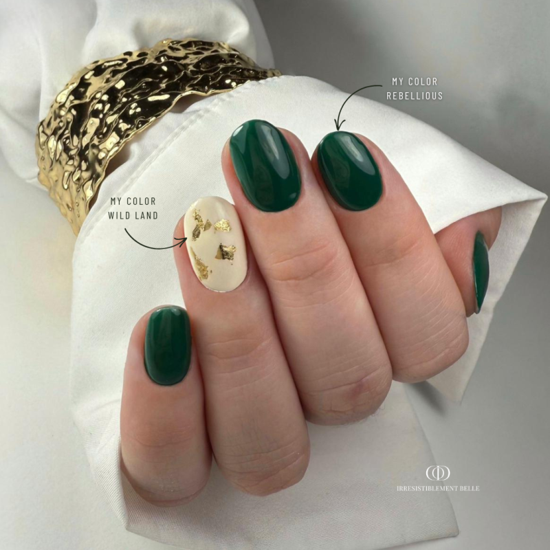 Pose ovale avec le My Color Wild Land