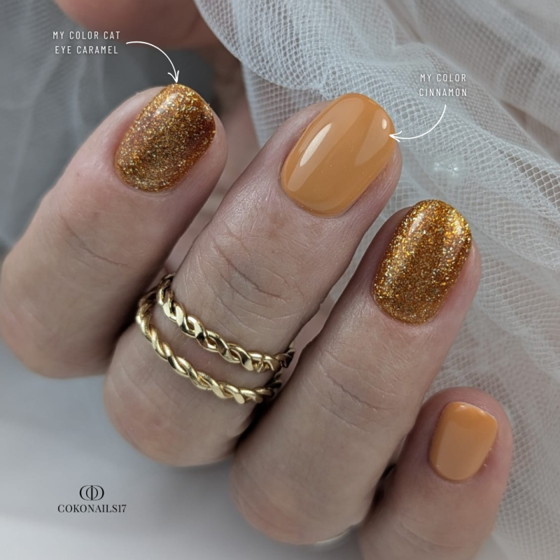 Pose ovale avec le My Color Cinnamon