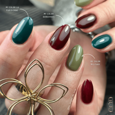 Pose en amandes avec le My Color La Parisienne