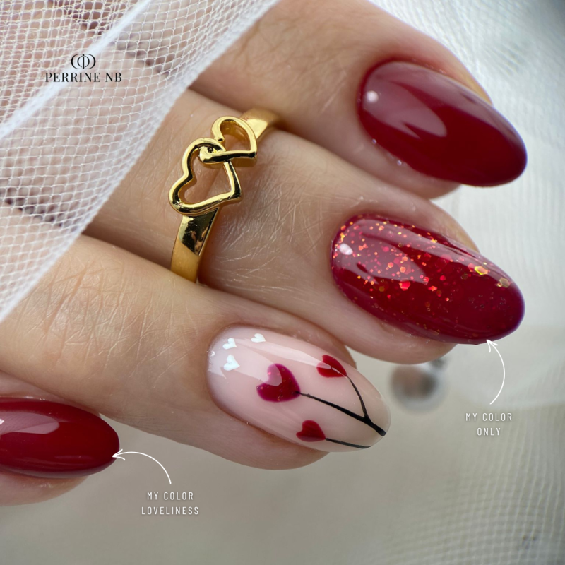 Pose en amandes avec le My Color Only