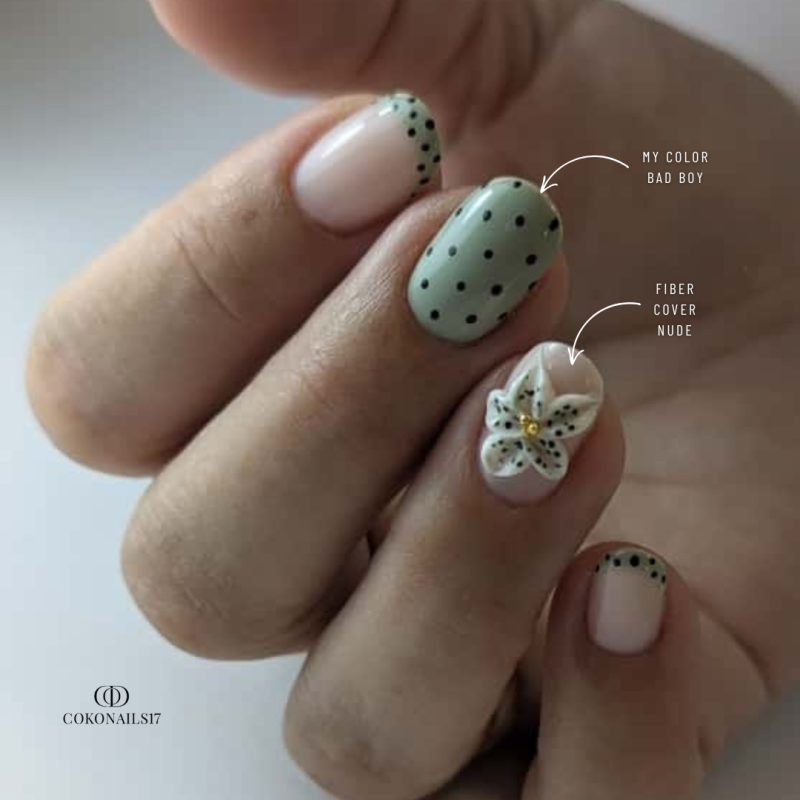 Pose ovale avec le My Color Bad Boy