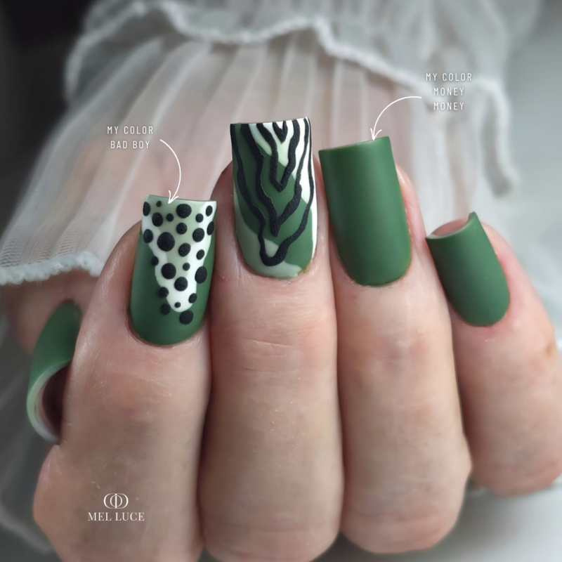 Pose carrée avec le My Color Bad Boy