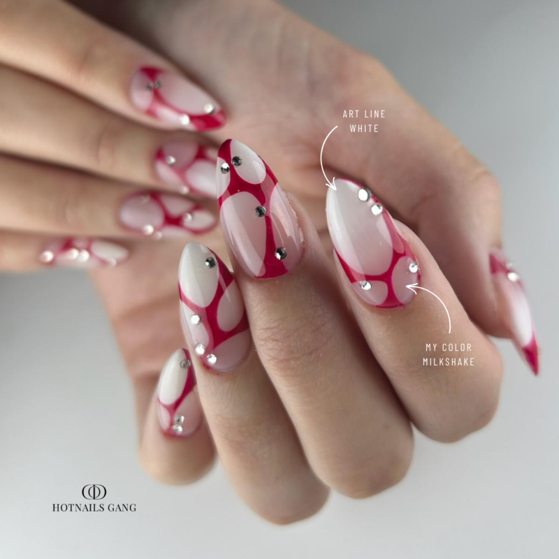 Pose en amandes avec le My Color Milkshake