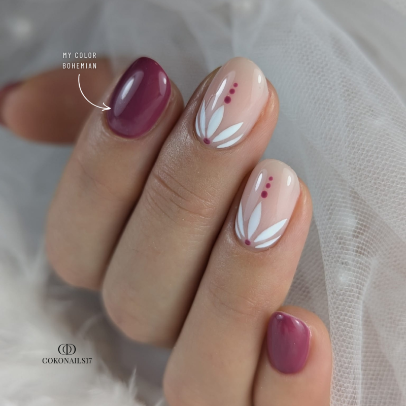 Pose ovale avec le My Color Bohemian