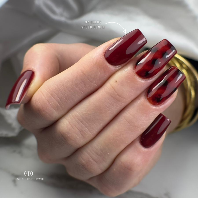 Pose carrée avec le My Color Speed Demon