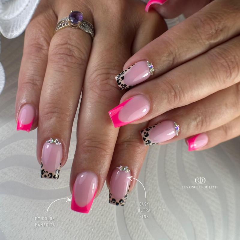 Pose carrée avec le My Color Mamacita en french