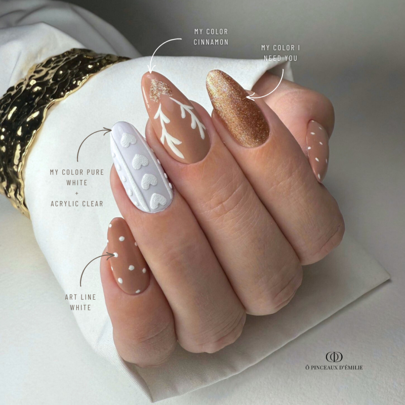 Pose d'ongles en amandes avec le My Color I Need You