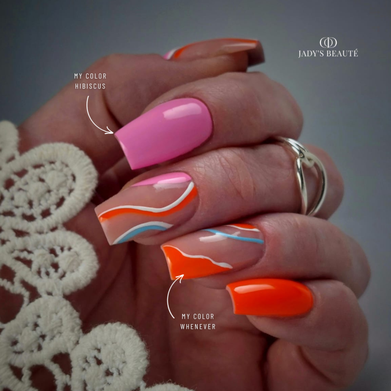 Pose carrée avec le My Color Whenever