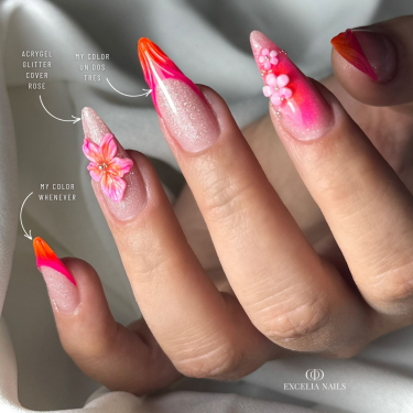 Pose en amandes avec le My Color Whenever