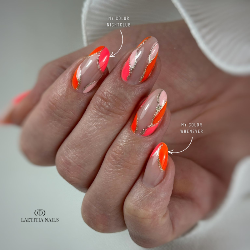 Pose ovale avec le My Color Whenever