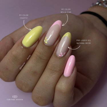 Pose en amandes avec le My Color Bella Ciao