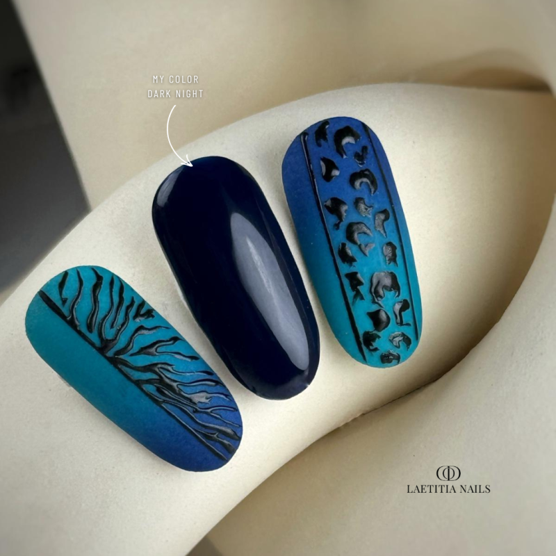 Capsules d'ongles avec le My Color Dark Night