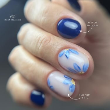 Pose ovale avec le My Color Dark Night