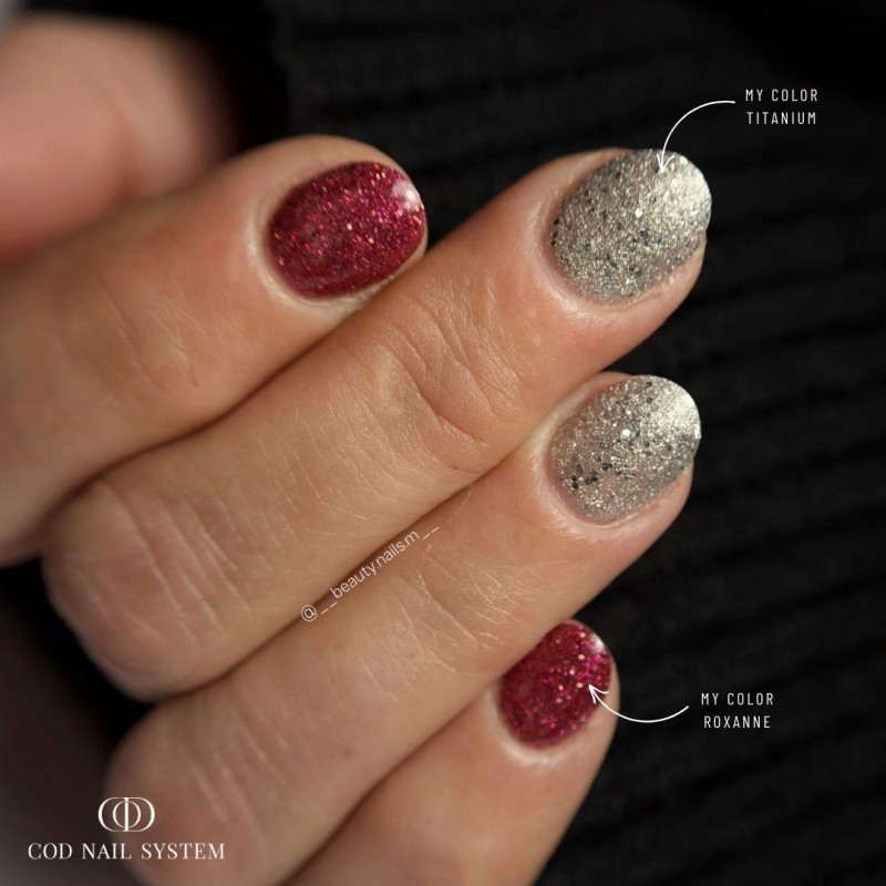 Ongles ovale court avec le vsp Roxanne