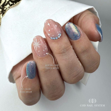 Oavle fait avec le My color Blue Dream