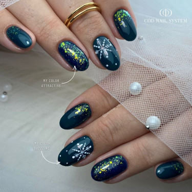 ovale fait avec le My Color Dazzling