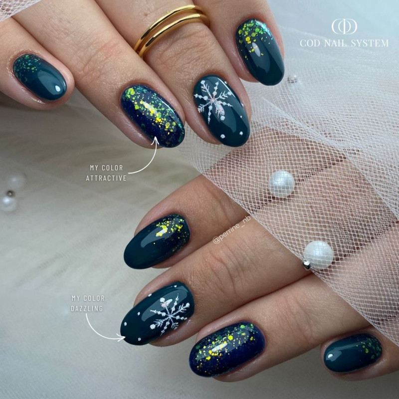 ovale fait avec le My Color Dazzling