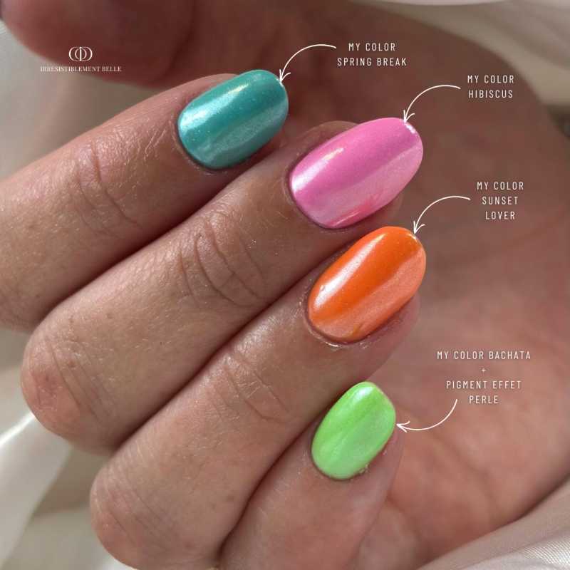 Pose ovale avec le My Color Bachata