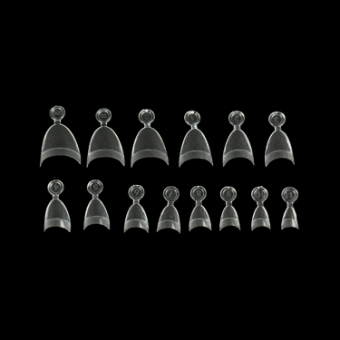 Différentes tailles des Demi Capsules Short Almond