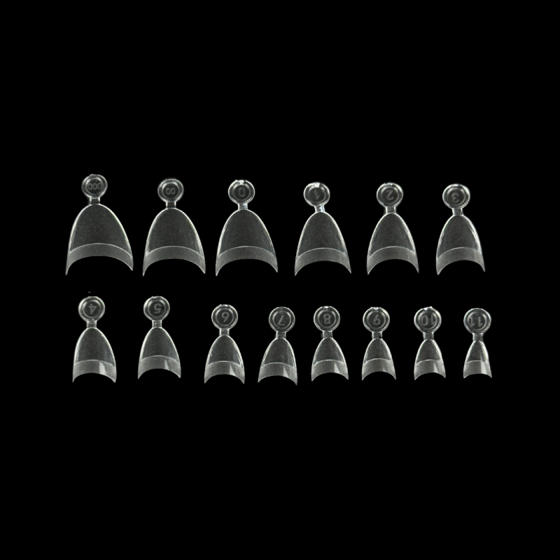 Différentes tailles des Demi Capsules Short Almond