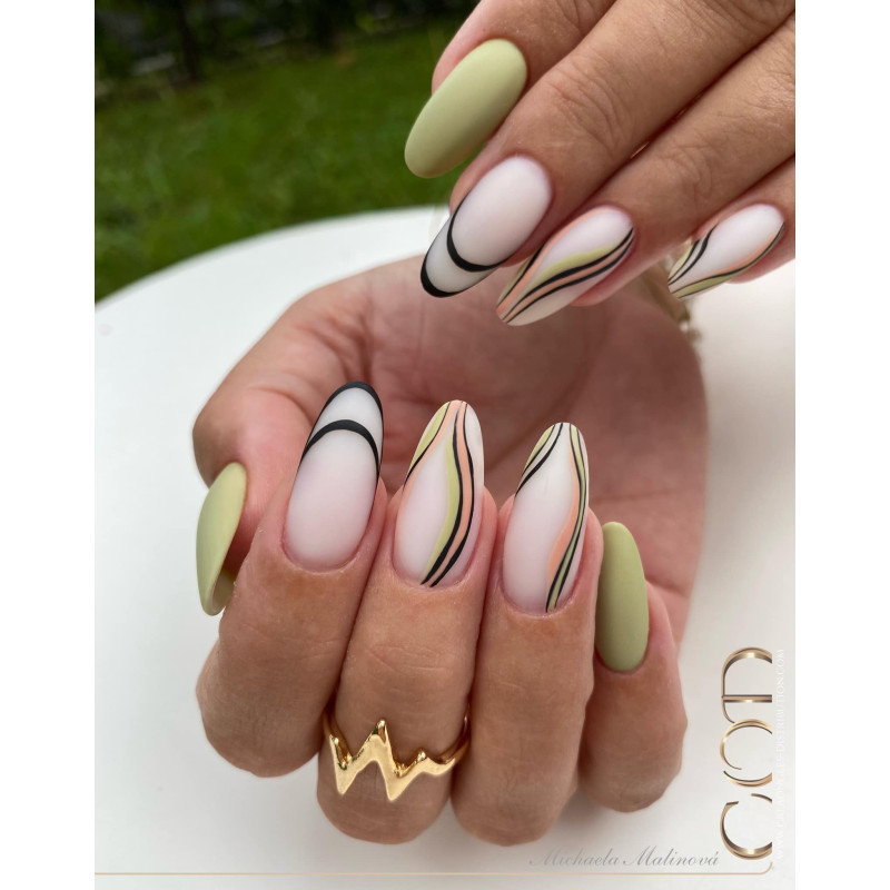 Oval long sublimé par la Supreme Gloss Matt 