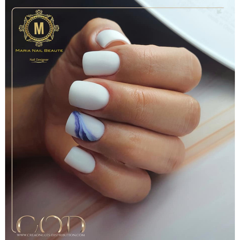 Pose salon rendu final avec le Supreme Gloss Matt 