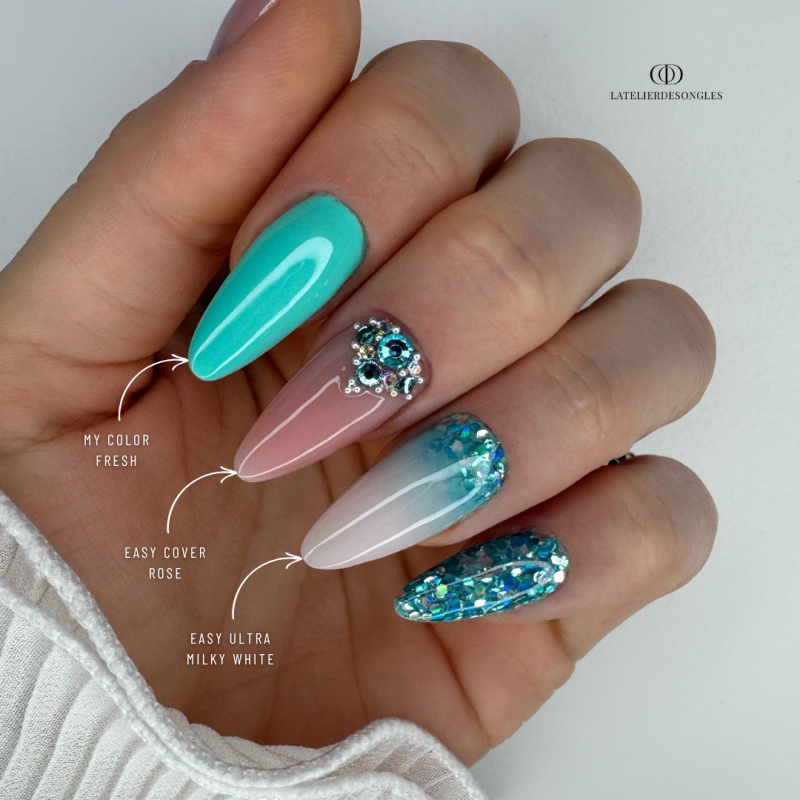 Pose en amande avec le My Color Fresh