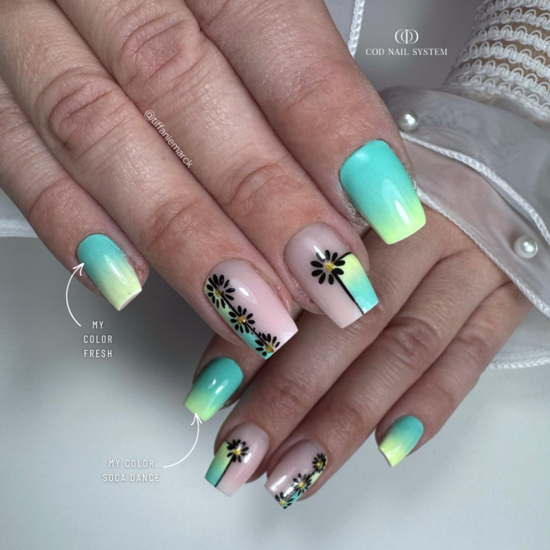 Pose carrée avec le My Color Fresh