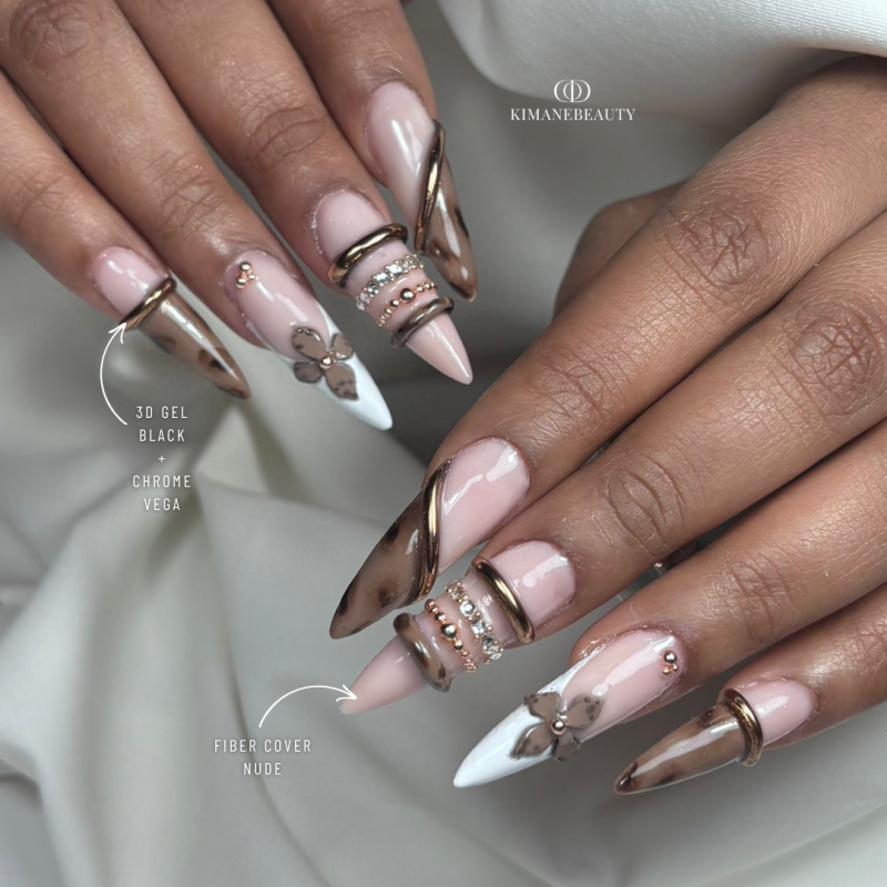 Pose en amande avec le Chrome Vega