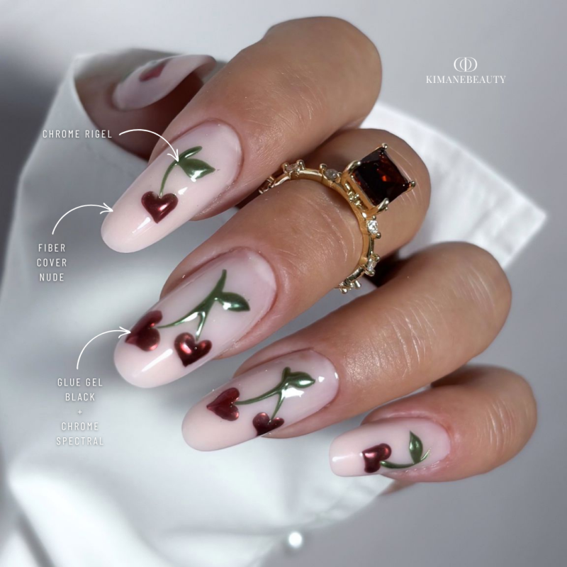 Pose en amande avec le Chrome Rigel et Spectral