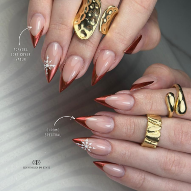 Pose en amande avec le Chrome Spectral