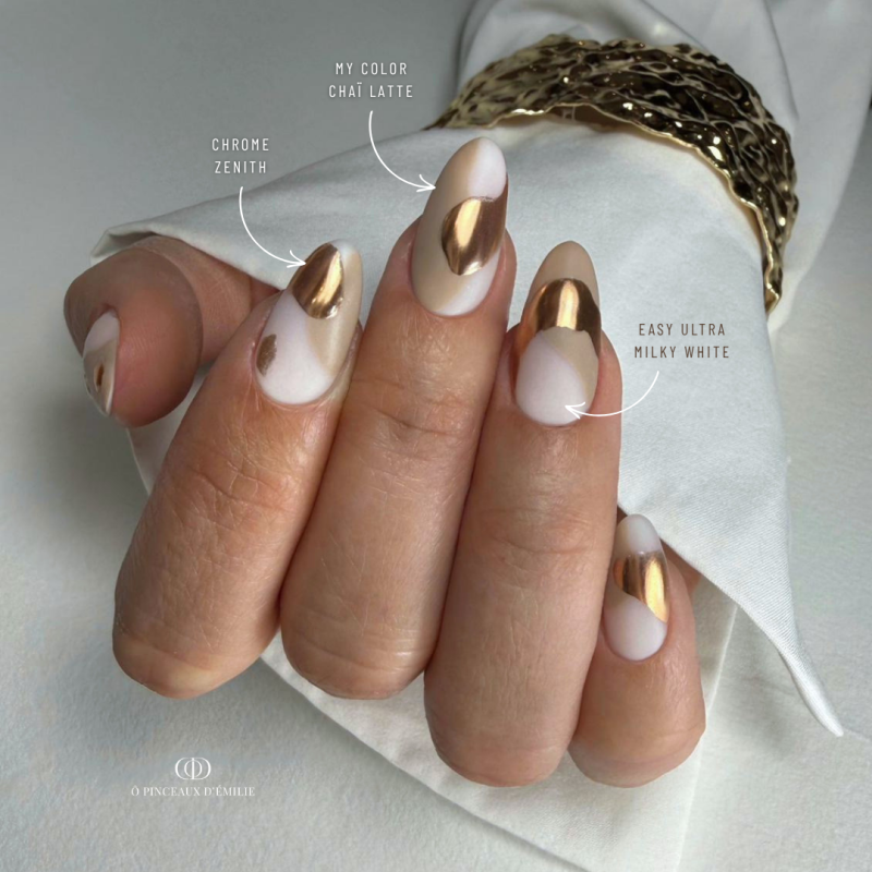 Pose en amande avec le Chrome Zenith