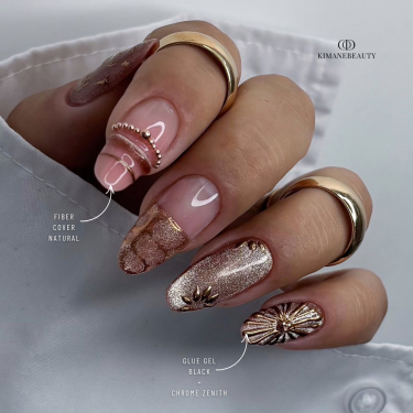 Pose en amande avec le Chrome Zenith