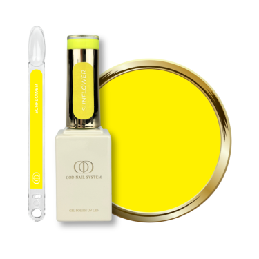 Flacon, tips et pastille du My Color Sunflower