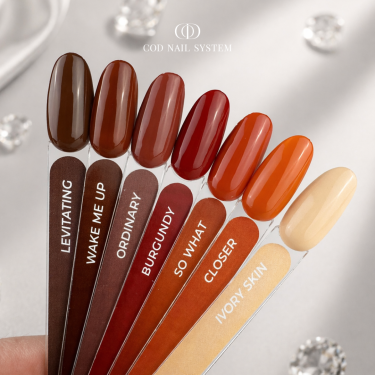 nuancier couleur vernis semi permanent COD Nail System