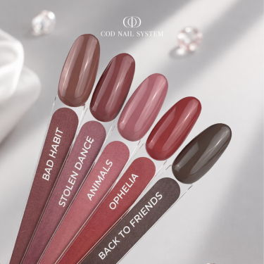 nuancier couleur vernis semi permanent COD Nail System