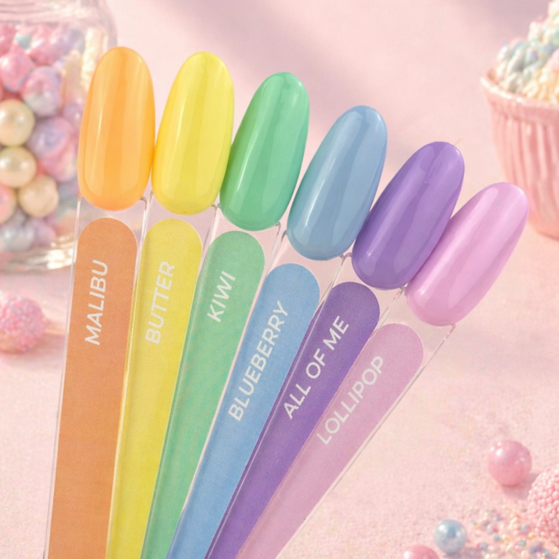 Nuancier de la Candy Collection