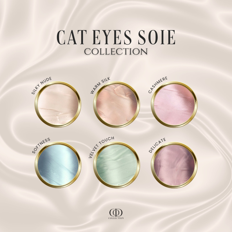Box vernis semi-permanent Cat Eye Soie Collection