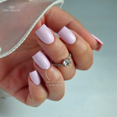 ongles pastel rose violet