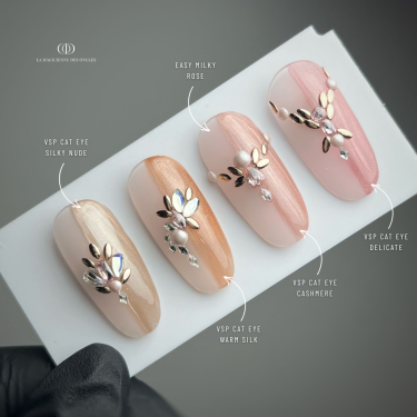 Capsules d'ongles avec les VSP de la collection Cat Eye Soie